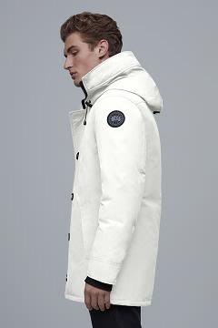 Chamarras Canada Goose Hombre Mexico - Chateau Abrigos Black Label Blancos SQ3601527